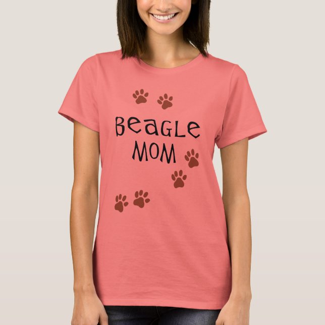 Camiseta Beagle Mom (Anverso)