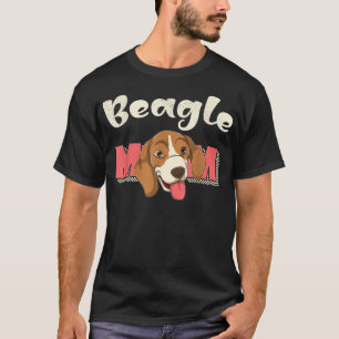 Camiseta Beagle Mom Animal Lover Dueño de Perros Día de la 