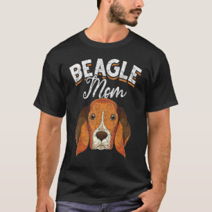Camiseta Beagle Mom Dog Animal Mascota Dueño Día de la Madr