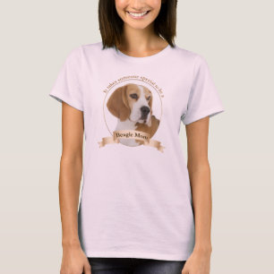 Camiseta Beagle Mom T-Shirt