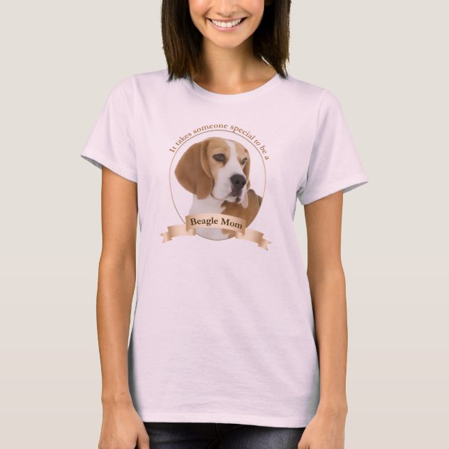 Camiseta Beagle Mom T-Shirt (Anverso)