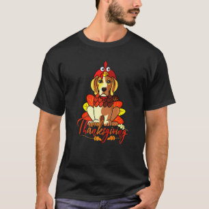 Camiseta Beagle Mom Turkey mujeres disfrazadas