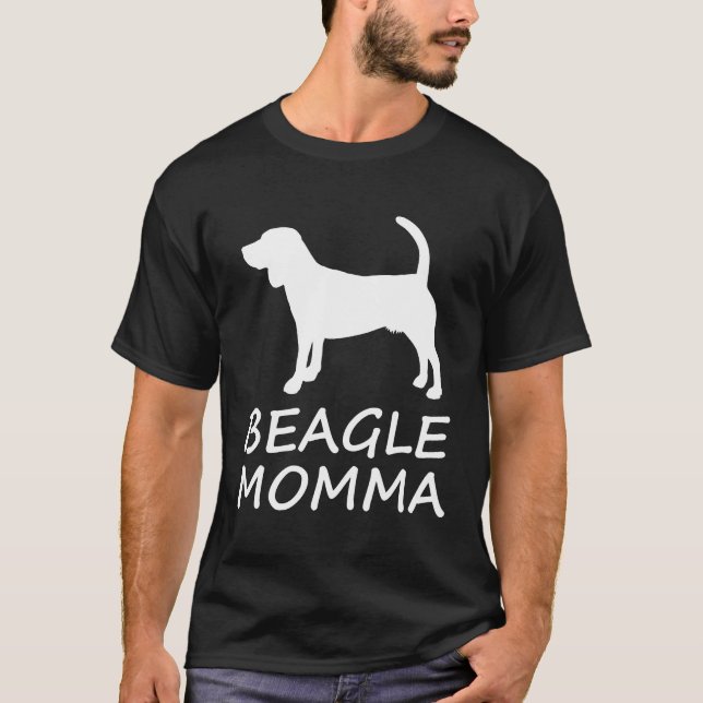 Camiseta Beagle Momma Dog (Anverso)