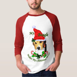 Camiseta Beagle Navidades Gifts