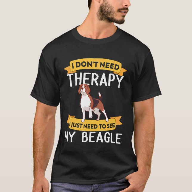 Camiseta Beagle no necesita tratamiento (Anverso)