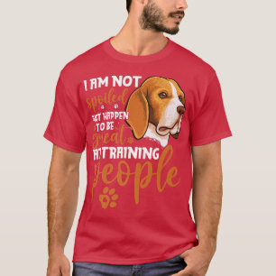 Camiseta Beagle No soy malcriado El Perro Perrito Perro Per