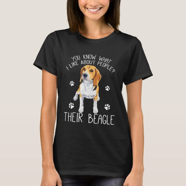 Camiseta Beagle Owner Dog  Beagle Dog (Anverso)