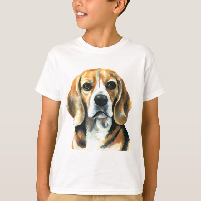 Camiseta Beagle para niños (Anverso)