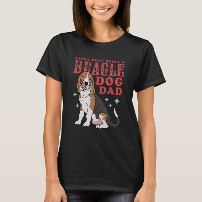 Camiseta Beagle Perro Beagle Dad Perro Perro Perro Beagle (Anverso)