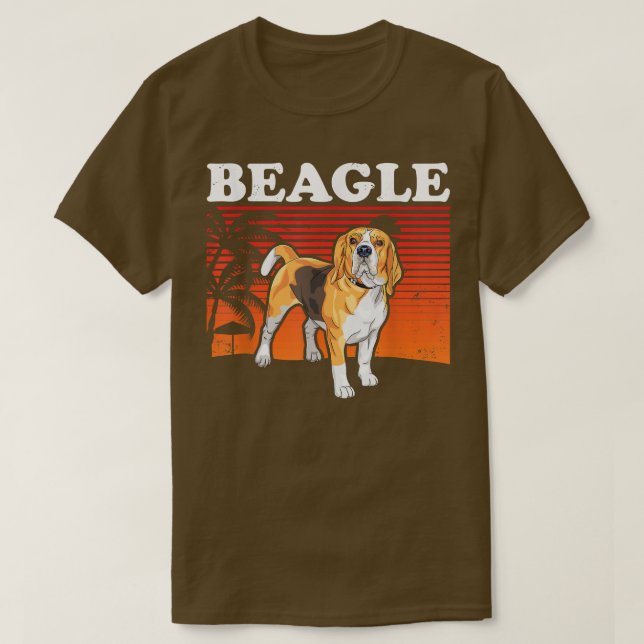 Camiseta Beagle Perro Perro Dueño Beagle  (Diseño del anverso)