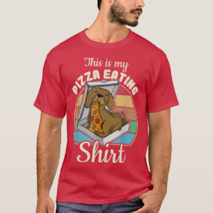 Camiseta Beagle Pizza Walk Dog Dueño Del Perro Amante Cacho