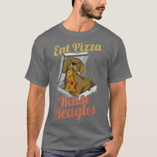 Camiseta Beagle Pizza Walk Perro Dueño de Perro Perro Amant