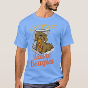 Camiseta Beagle Pizza Walk Perro Propietario de Perro Perro