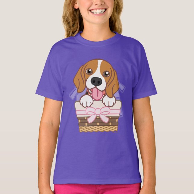 Camiseta Beagle Puppy T-Shirt (Anverso)