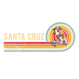 Camiseta Beagle Retro Santa Cruz