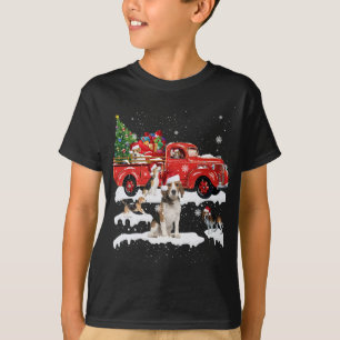 Camiseta Beagle Riding Red Truck Feliz Navidad X-mas Feo