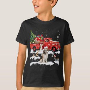 Camiseta Beagle Riding Red Truck Feliz Navidad X-mas Feo
