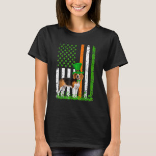 Camiseta Beagle Saint Patrick's Day corea la bandera estado