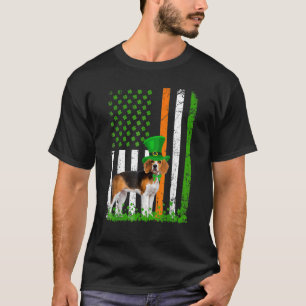 Camiseta Beagle Saint Patrick's Day corea la bandera estado