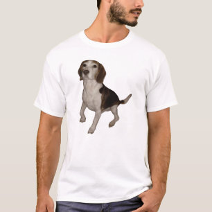 Camiseta beagle sentado tercero