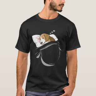 Camiseta Beagle Sleeping Dog Pajamas Nap Pjs Outfit Beagle