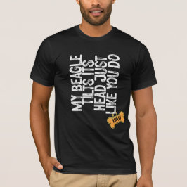 Camiseta Beagle Tlits cabeza como tu perro