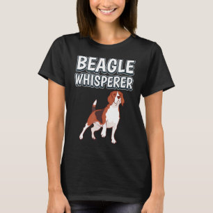 Camiseta Beagle Whisperer Dog Dueño Cita Beagles