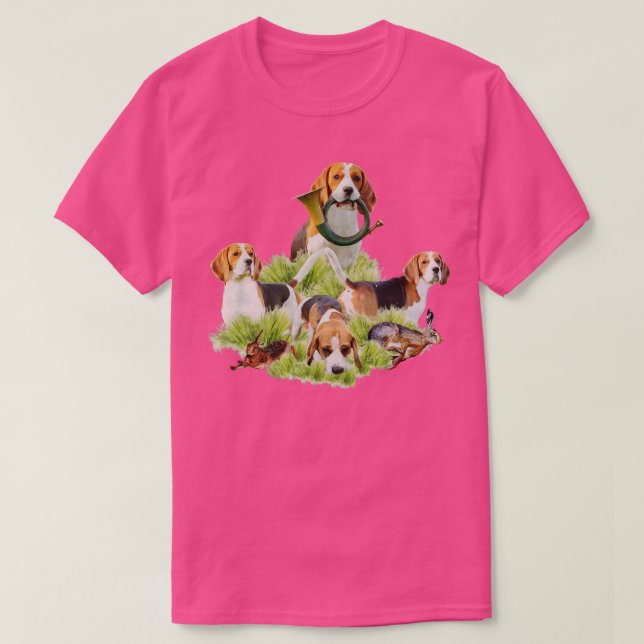 Camiseta Beagles (Diseño del anverso)