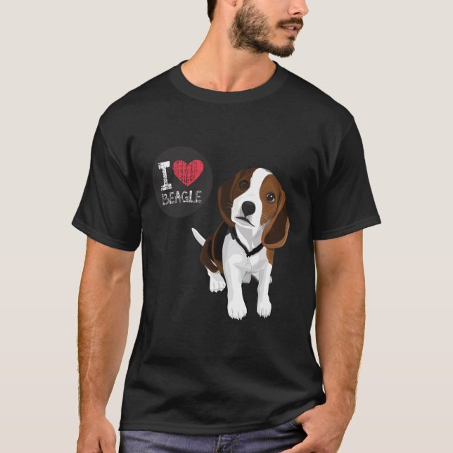 Camiseta Beagles Dueños Me Encantan Los Beagles (Anverso)
