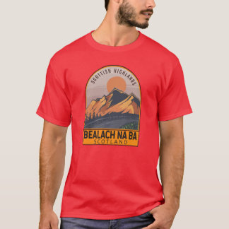 Camiseta Bealach na B Escocia Emblema Retroravel retro frie