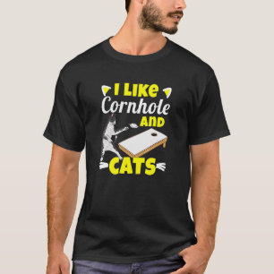 Camiseta Bean Bags Cornhole Cat Women