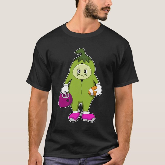 Camiseta Bean en deportes de fútbol (Anverso)