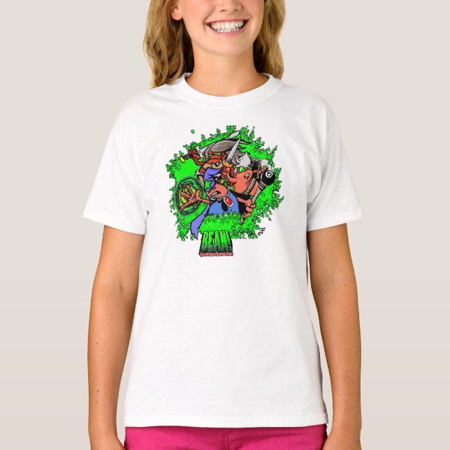 Camiseta BEAN! Heroes Girl's T-Shirt (Anverso)