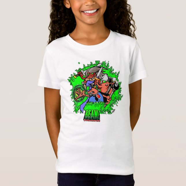 Camiseta BEAN! Heroes Girl's T-Shirt (Anverso)