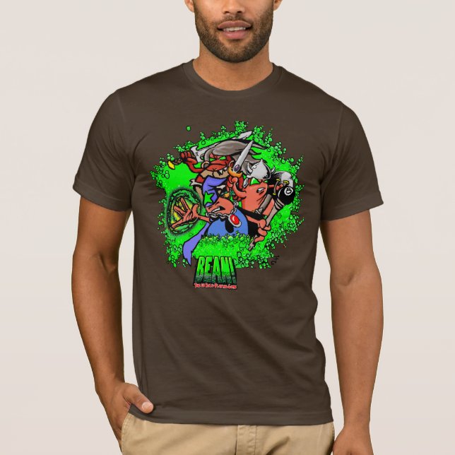 Camiseta BEAN! Heroes Men's    (Anverso)