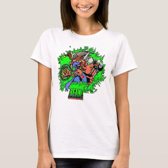 Camiseta BEAN! Heroes Women's  (Anverso)