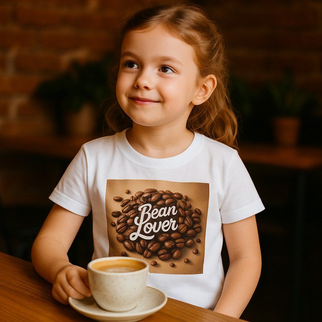 Camiseta Bean Lover café frijol estético (Subido por el creador)
