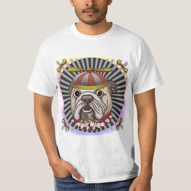 Camiseta Beanie Bulldog (Anverso)