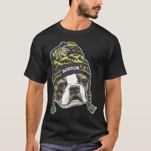 Camiseta Beanie Deportiva de Boston Terrier