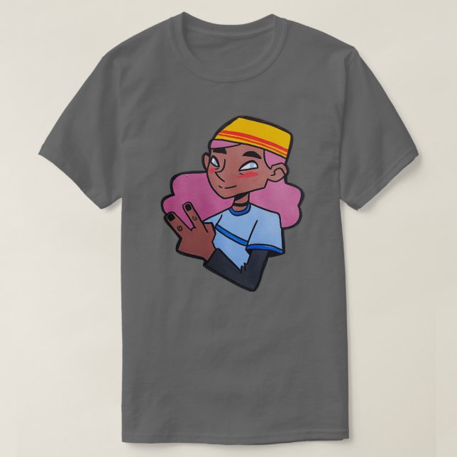 Camiseta Beanie Grrrl (Diseño del anverso)