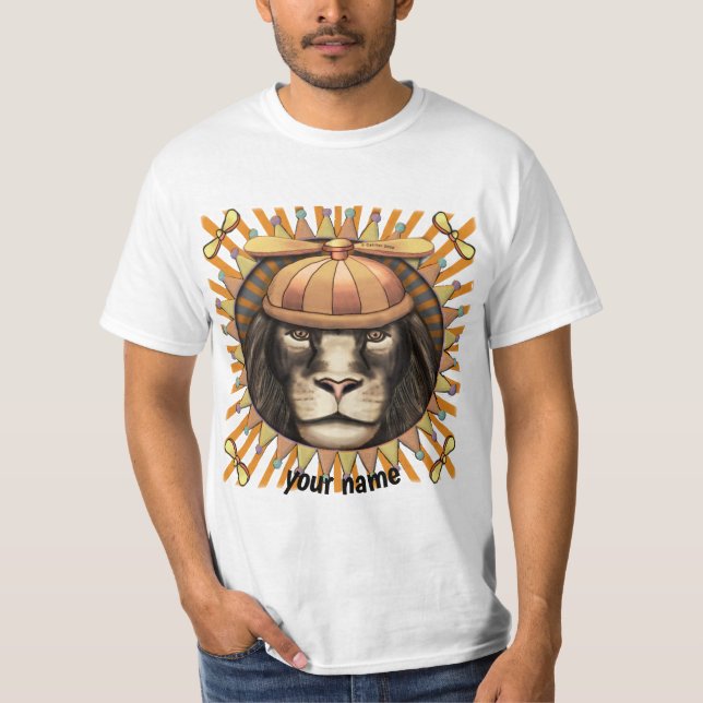 Camiseta Beanie León (Anverso)