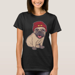 Camiseta Beanie Pug Classic 459