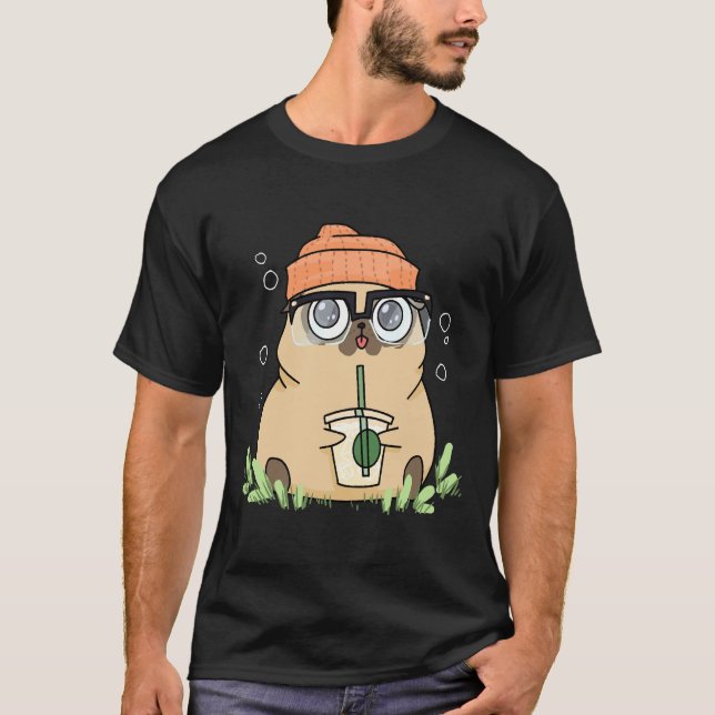 Camiseta Beanie Pug Classic 476 (Anverso)
