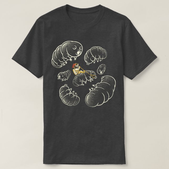 Camiseta Bear agua tardígrado Micro Cosmos por Tobe Fonseca (Diseño del anverso)