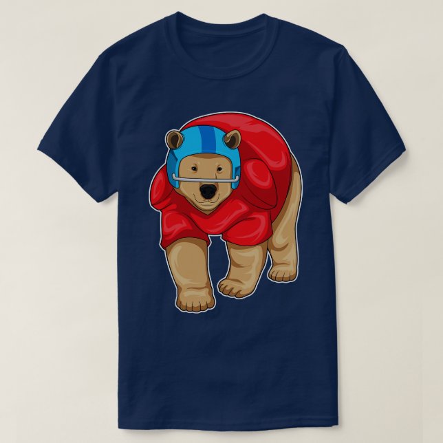 Camiseta Bear American (Diseño del anverso)
