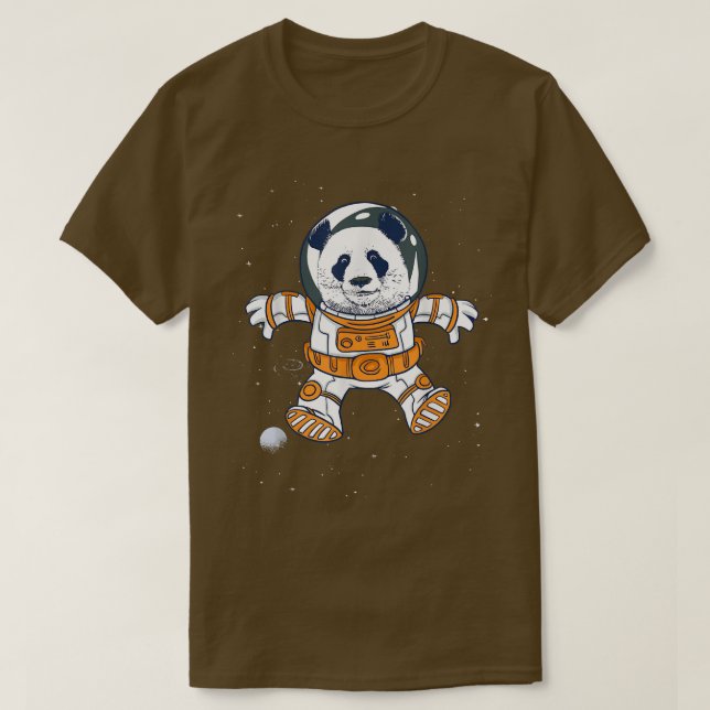 Camiseta Bear Astronaut Pilot Space Flight Cosmos Universe  (Diseño del anverso)