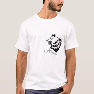 Camiseta Bear Attitude Fierce Animal Graphic Tee