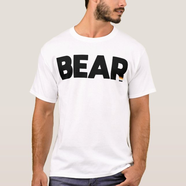 Camiseta bear bandera (Anverso)