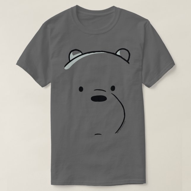 Camiseta Bear Bears Ice Bear Big Face (Diseño del anverso)