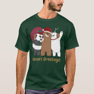 Camiseta Bear Bears - Saludos de la temporada